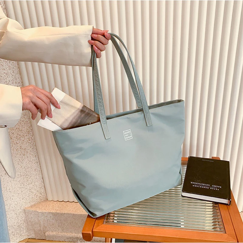 Fashion Trend Casual New Women\'s Handbags Large Capacity Tote Tote Bag Work Commuter Lunch Bag Waterproof
