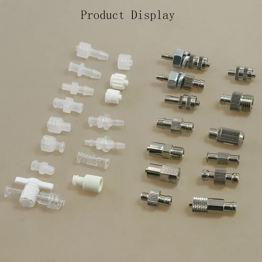 Luer Lock Adapter Fitting Dispenser Connector Through Board montiert Feste Adapter Nadel Konvertierung Gas Rohr Messing Metall – Detail 6
