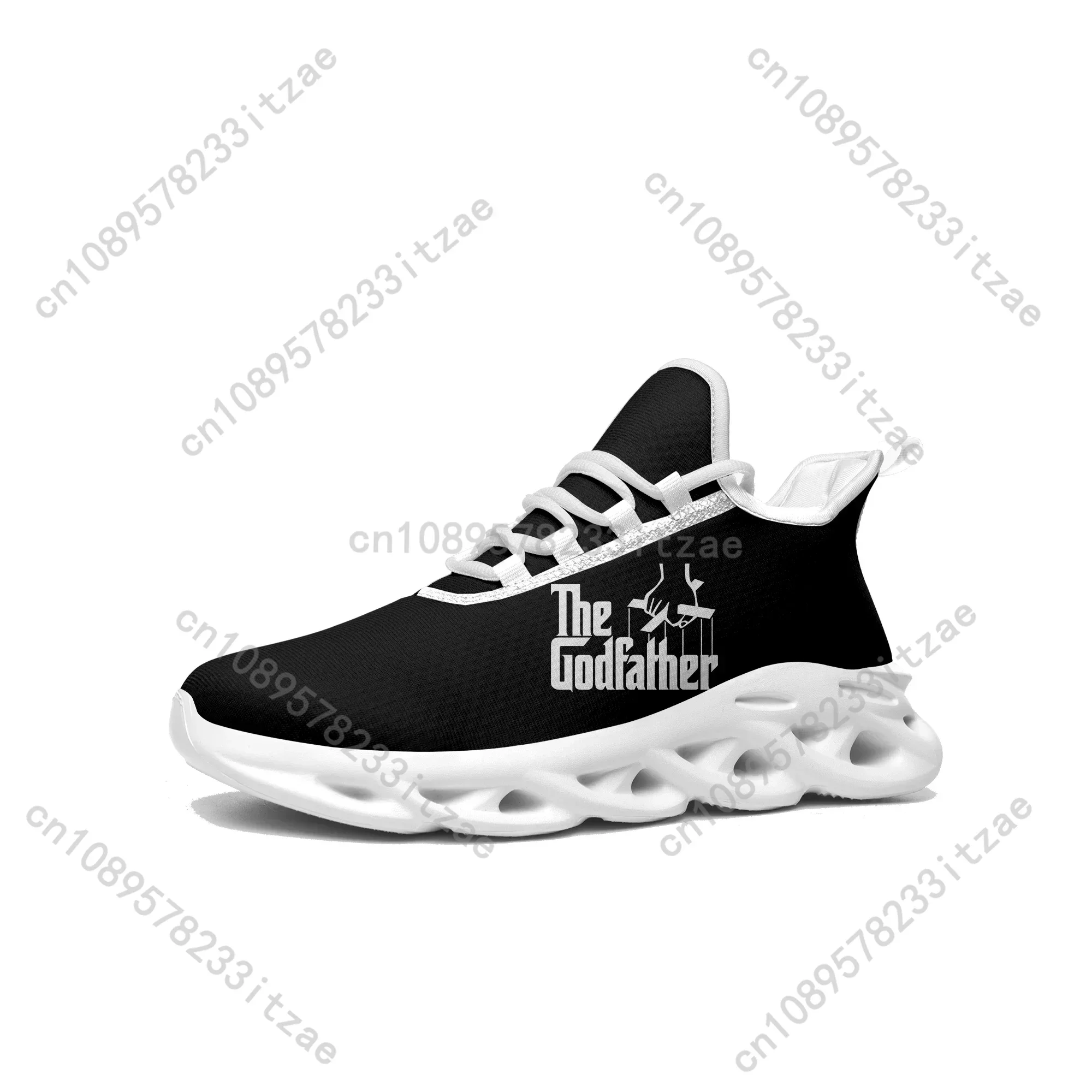 The Godfather Hot Movie Flats Sneakers Mens Womens Sports Running Shoes Anime High Quality Sneaker Lace Up Mesh Custom Made Shoe