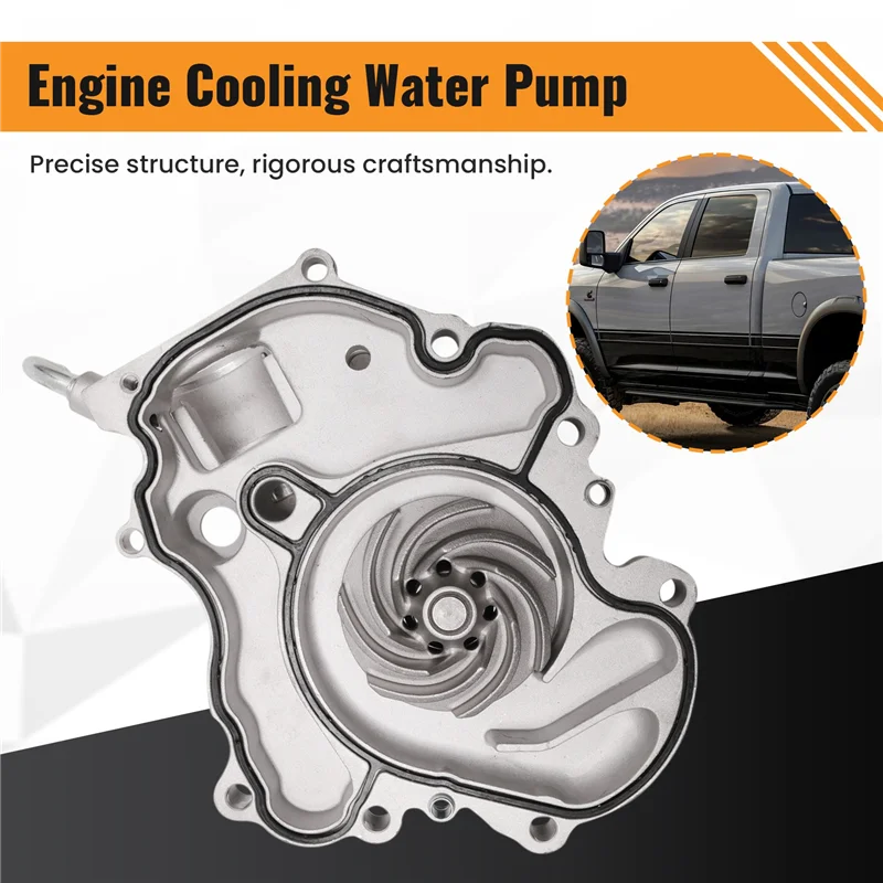 

A85E-Water Pump Engine Cooling Water Pump For Dodge Ram 1500 Water Pump 68211202AB 68211202AA