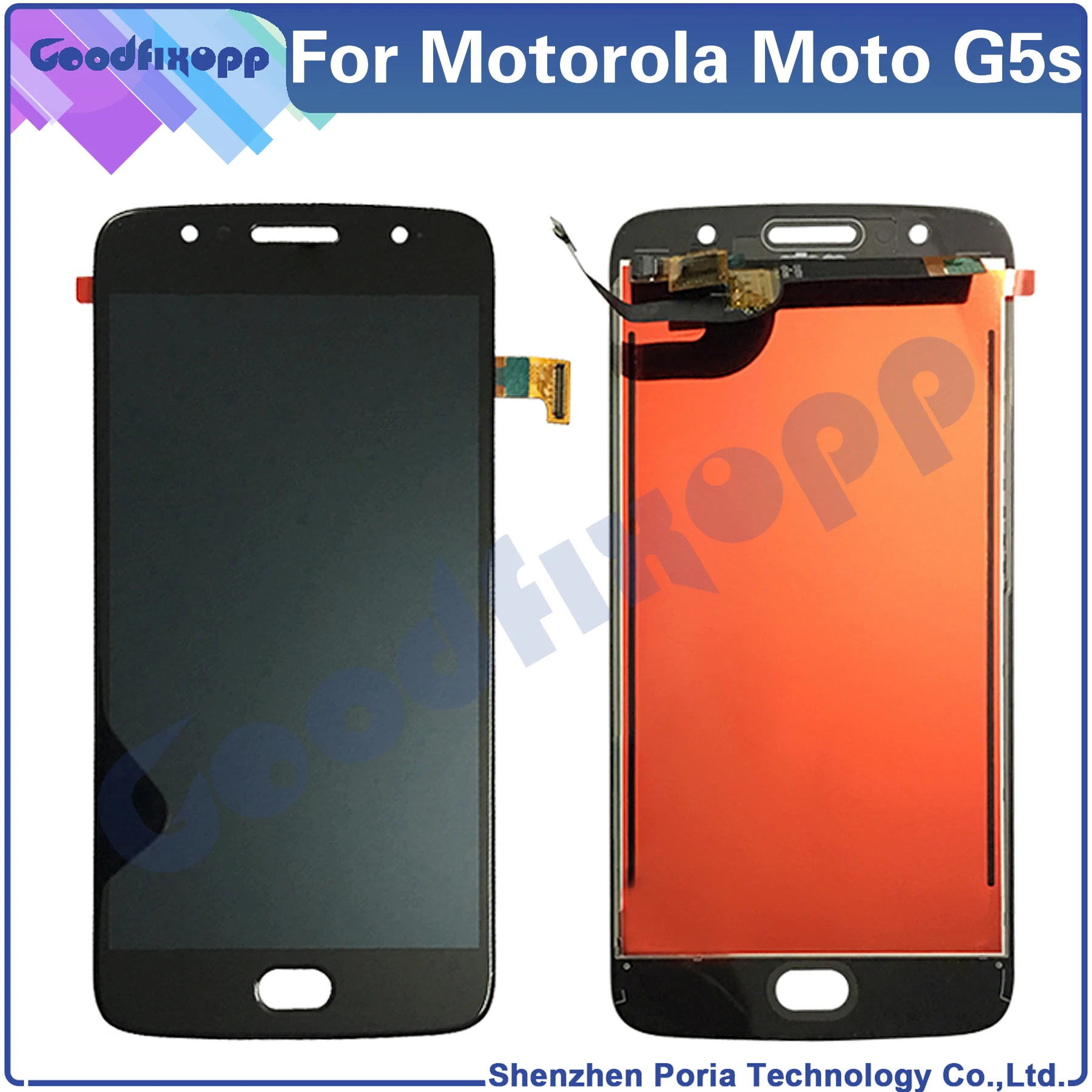 For Motorola Moto G5S XT1793 XT1794 XT1792 XT1799-2 XT1790 LCD Display Touch Screen Digitizer Assembly Screen Replacement