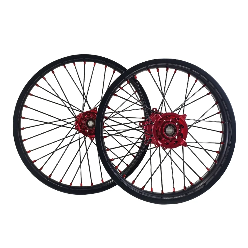 Hot Style Fit CR125/CR250R 2002-2024 18/19/21 Wheel Set Motorcycle Dirt Bike Off Road Bike Wheels