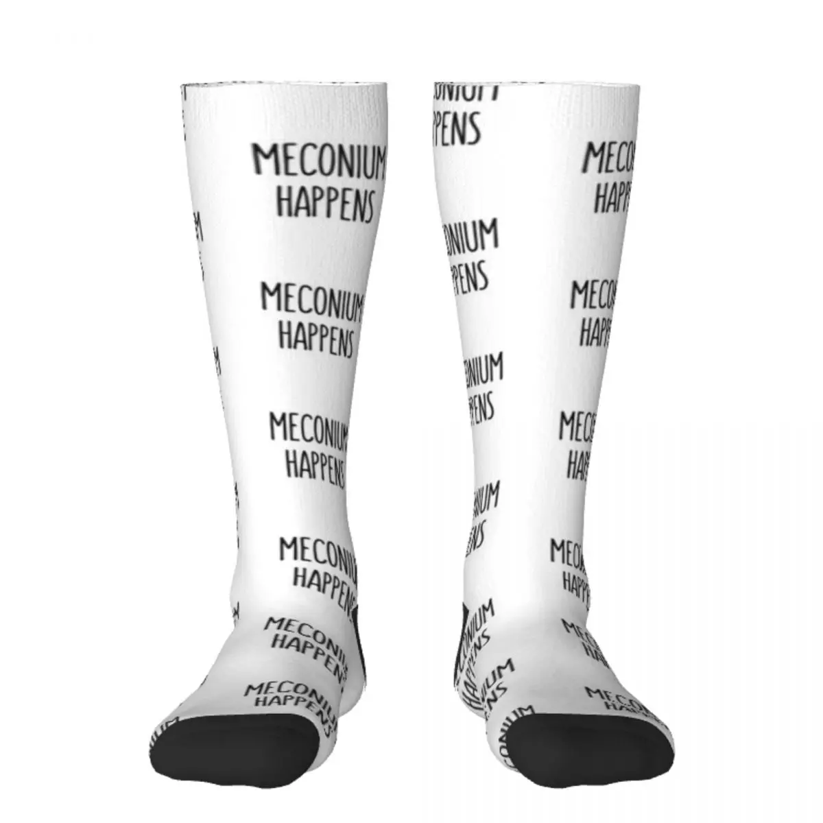

Meconium Happens Socks soccer anti-slip anti slip football sheer Ladies Socks Men's