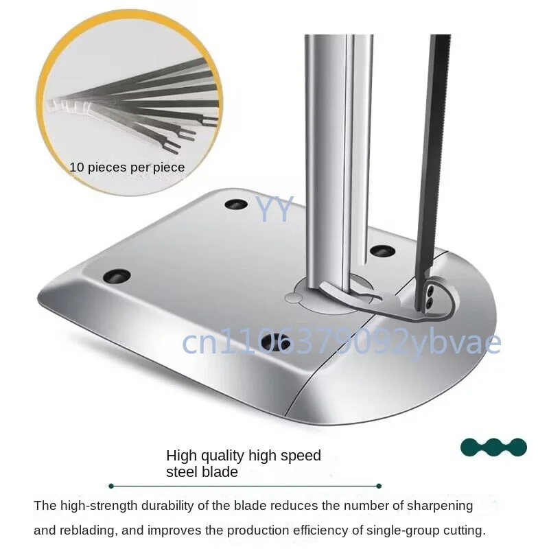 

05281100W Vertical Straight Knife Electric Cloth Cutting Machine Clothing Leather Paper Electric Scissors 220V Clo