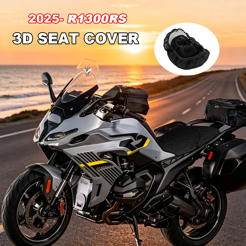 

R 1300 RS 2025- Accessories Motorcycle Seat Cover For BMW R1300RS R 1300RS Seat Protect Cushion 3D Airflow Seat Cover