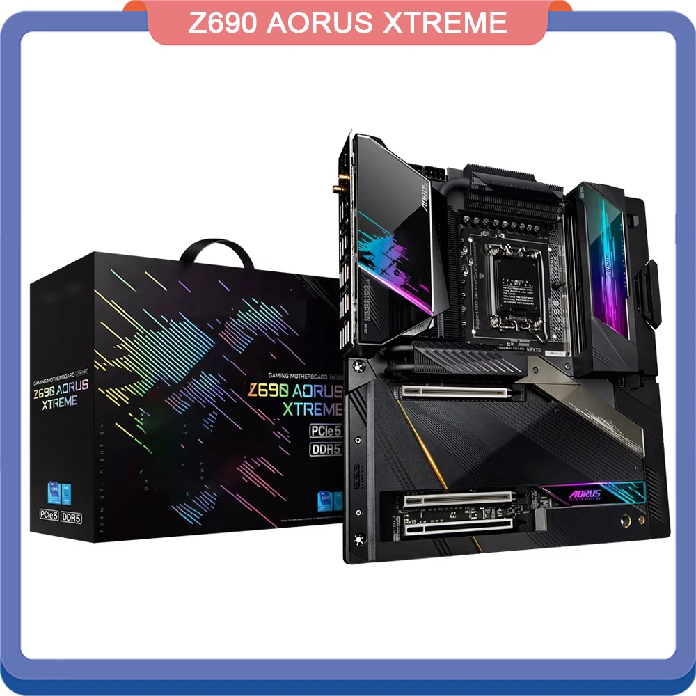 

New Z690 AORUS XTREME LGA1700 4*DDR5 128GB E-ATX 4*SATA 3.0 Motherboard High Quality Fast Ship