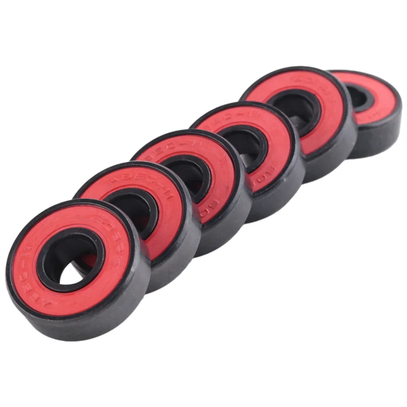 

48 Pcs Bearings High Speed Wear Resistant For Skate Skateboard Wheel