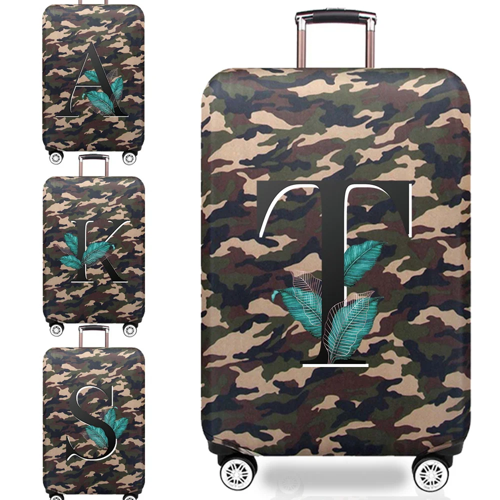 

Luggage Cover 18-32inch Travel Accessories Wear Resistant Camouflage Style Options Dust Cover Leaf Series Protective Case