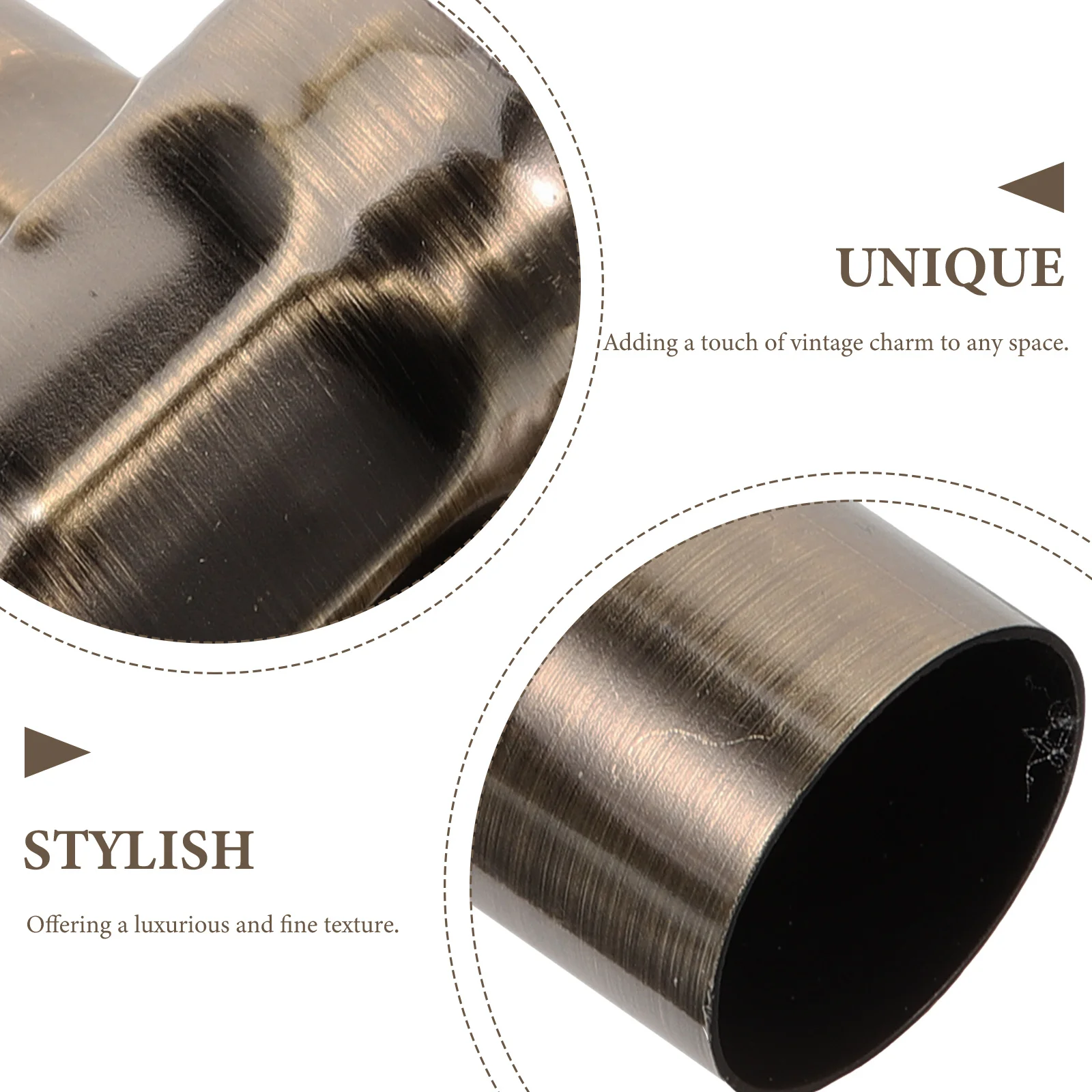 

6pcs Vintage Chandelier Sleeves Retro Light Tubes Covers 3 Inch Pendant Lamp Shade DIY Accessories Part