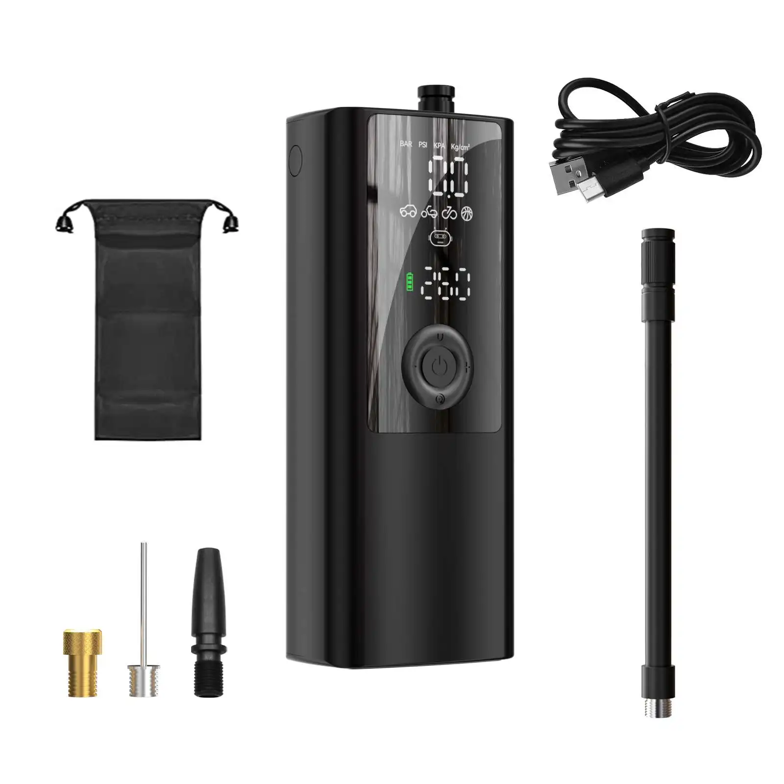 

Portable 12V Air Compressor for Car Inflator Pump