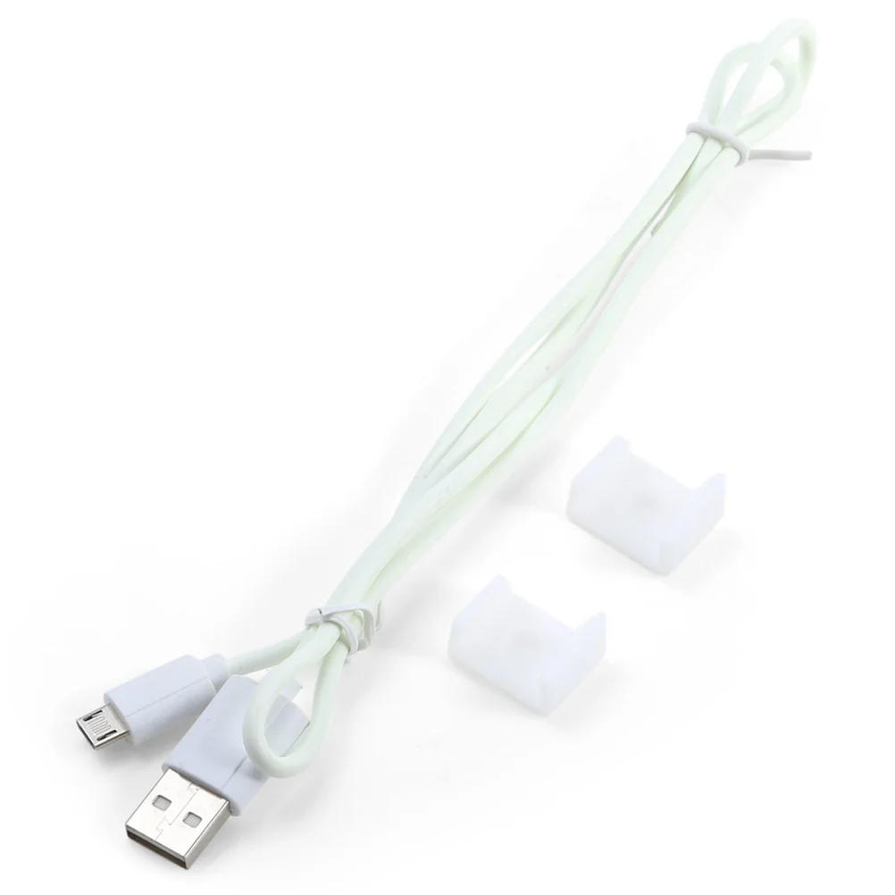 شريط إضاءة USB للتحكم باللمس، ضوء ليلي LED لغرفة النوم، خزانة المطبخ، مصباح مكتبي رفيع للغاية باللون الأبيض
