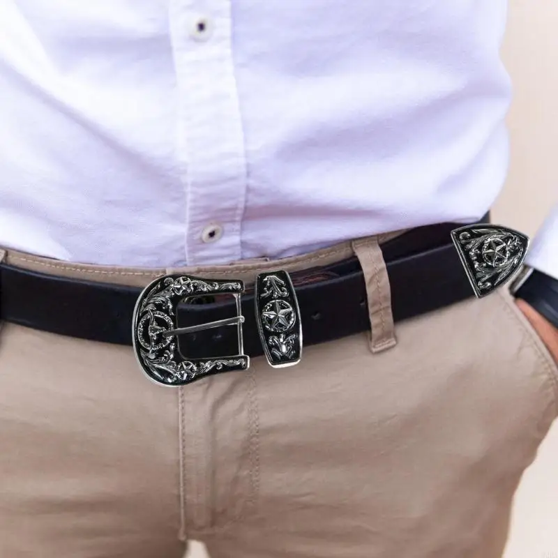 2026 New Gothic Dark Metal Head Belt Buckle for Men Fashion Accessory Durable