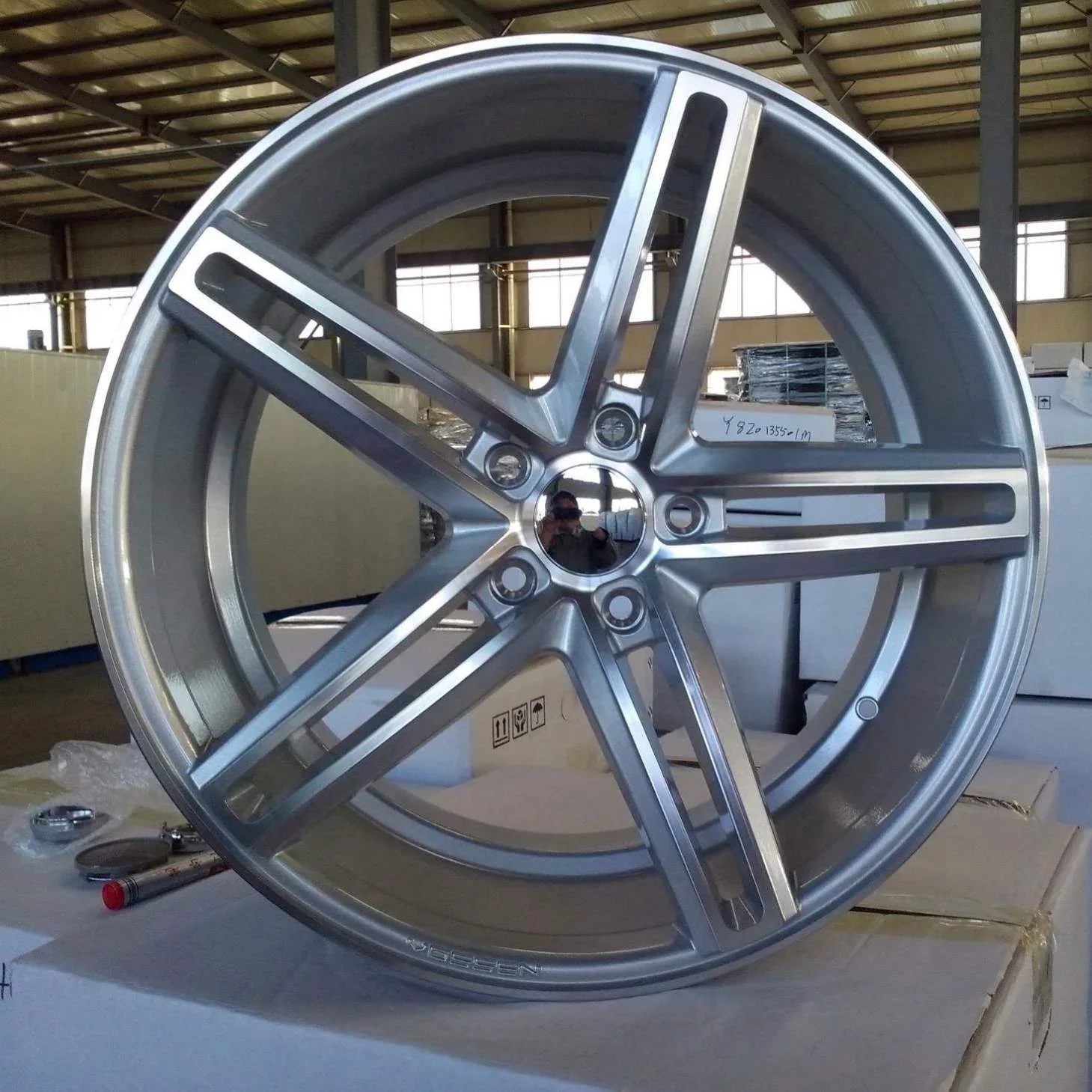 for Full Size 14 15 17 19 20 Inch 4/5/8*100/105/108/110/114.3 Passenger Car Alloy Wheel Rims  Five Star