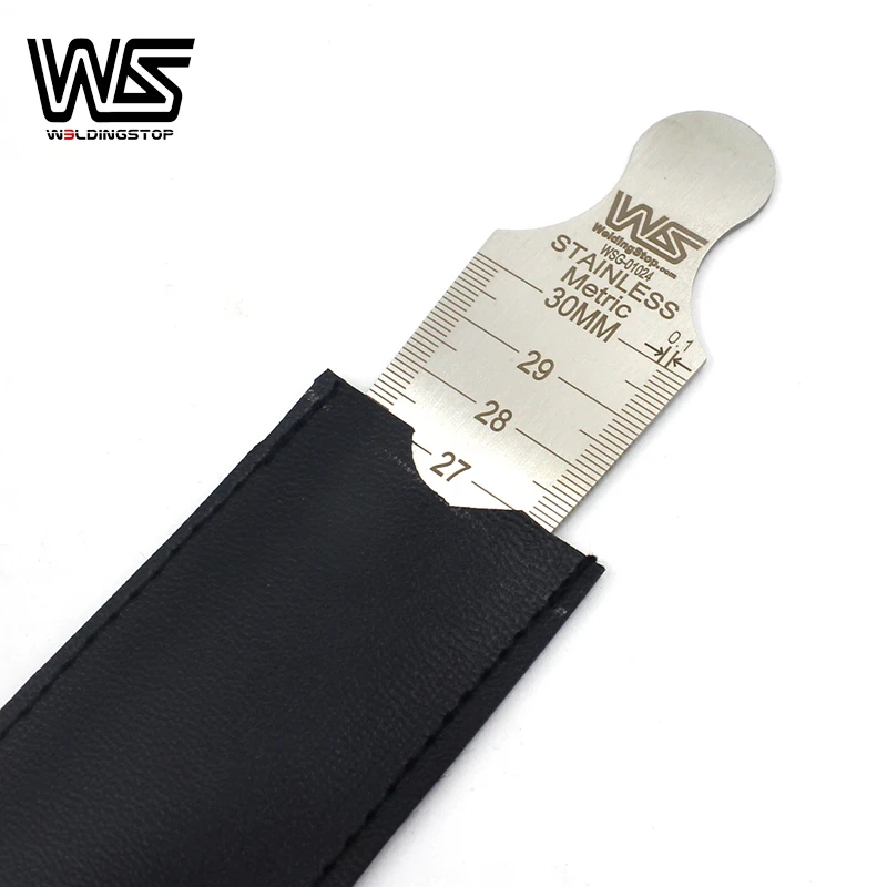 

Taper Gauge Weld Gap Slot Width Gage Range of 5/8''-1''3/16 (15-30mm) Measure in Inch/mm