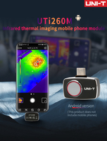 UNI-T UTI256M Thermal Camera For Mobile Phone 256x192 Pixel Infrared Thermal Imager For Android Type-C