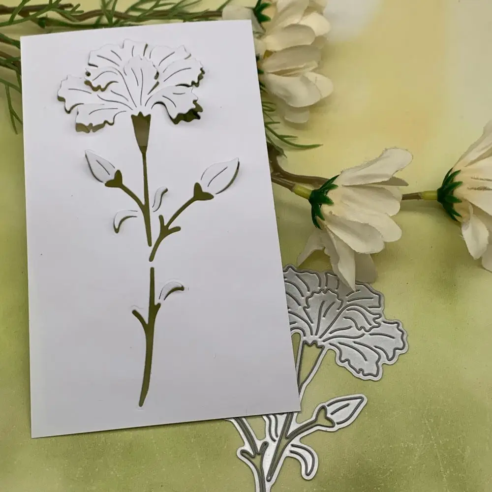 Flowers background frame Metal Cutting Dies Stencils Die Cut for DIY Scrapbooking Album Paper Card Embossing