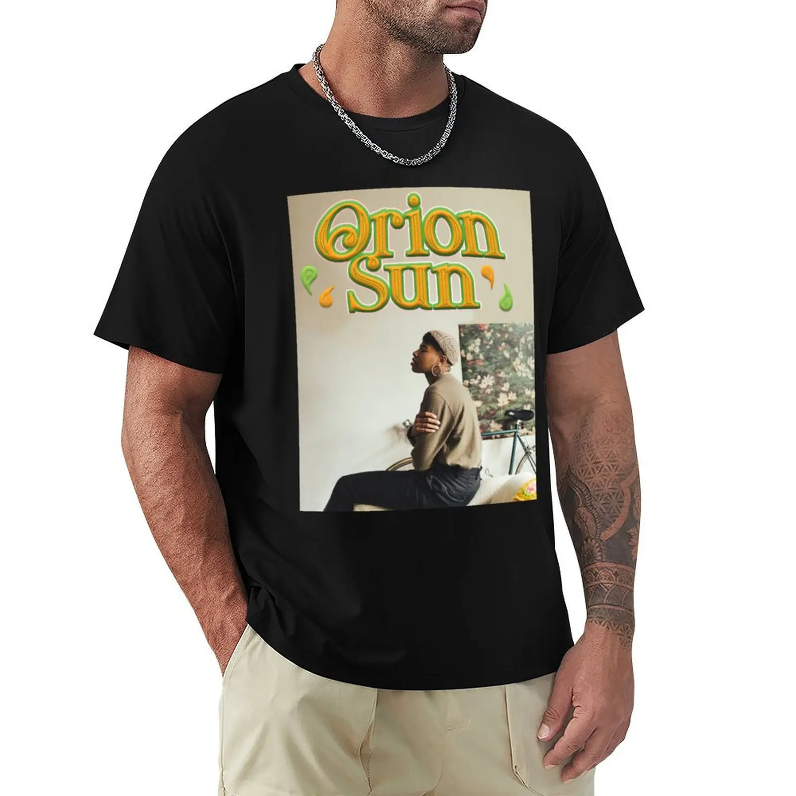 

Orion Sun Graphic Print Artist T-Shirt clothes plus size clothes summer top plus size men clothing