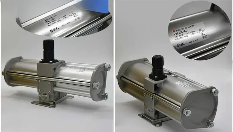 

VBA40A-04/F04GN Industrial Air Storage Tank Parts VBA Combination Booster Pneumatic Booster Regulator Rc1/2; regulator