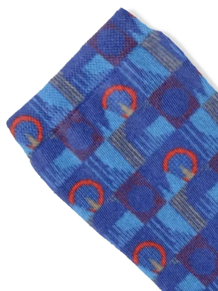 Central, Victoria, Jubilee and Northern Line - LONDON UNDERGROUND seat cover moquette Socks FASHION Sports Socks Men's Women's