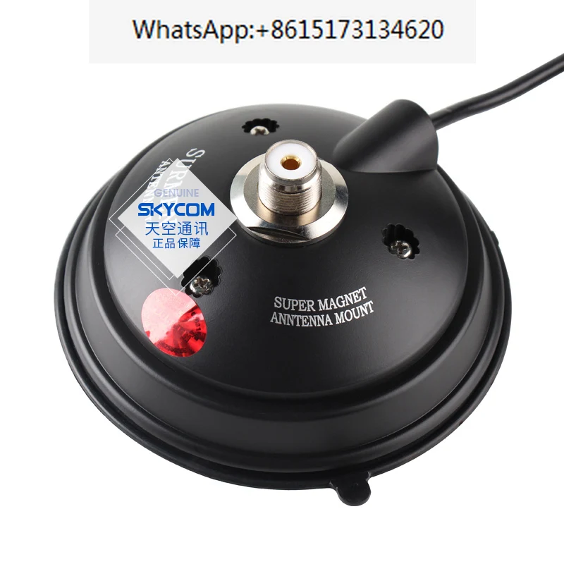 K505M vacuum magnet large suction cup with -3 black feeder waterproof design dual suction