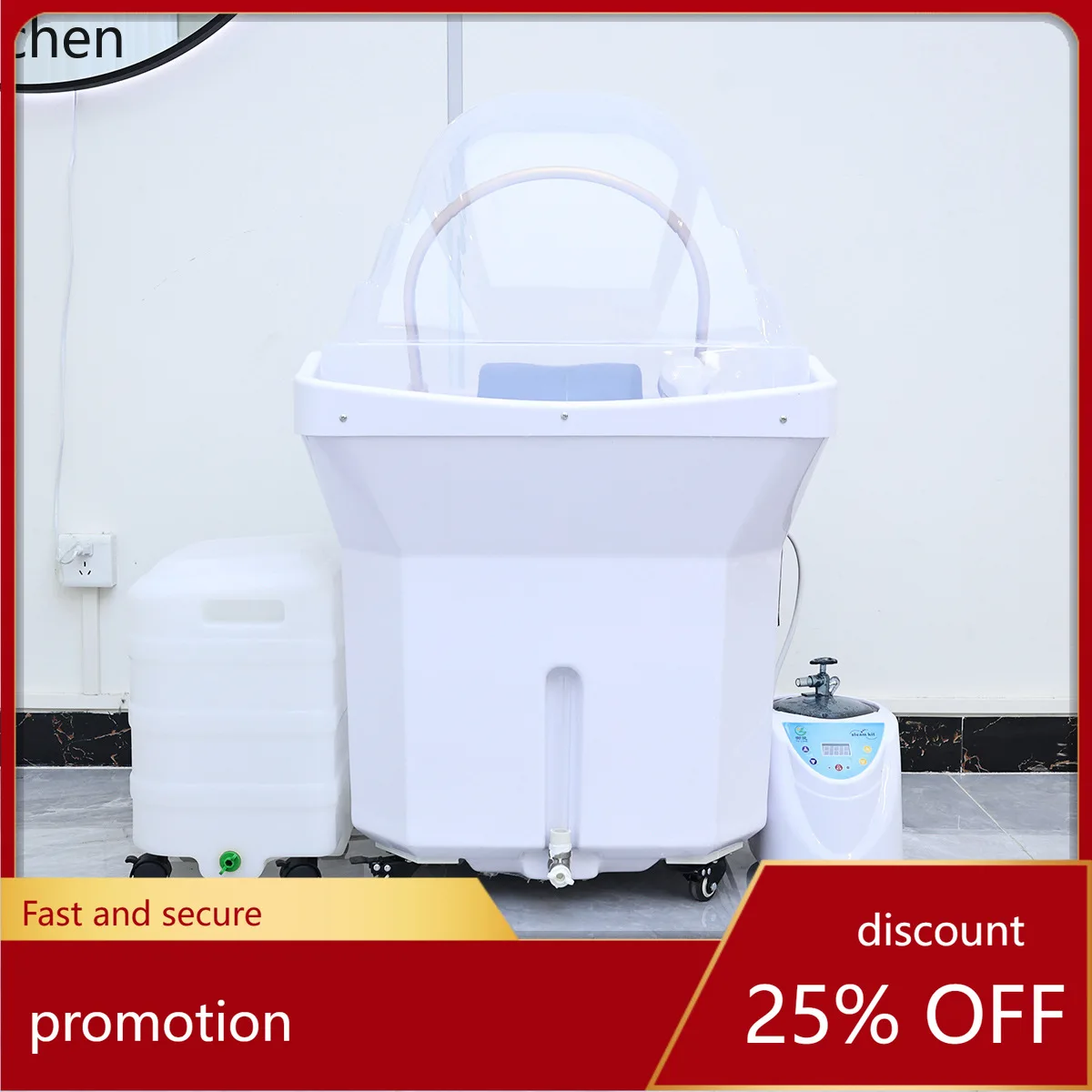 ZML Portable Head Spa Basin Hair Washing Machine Water Storage Head Spa Machine Health Salon Steaming Water Circulation