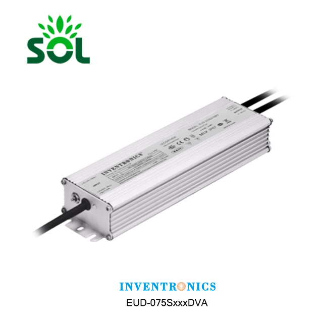 Inventronics EUD Series 0-10V Timer Dimmable 320W Programmable Led Driver