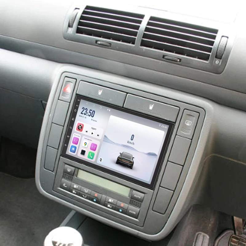 

7" 4+64GB For Seat Alhambra 1996-2008 Car Radio Wireless Carplay Android 15 Auto FM GPS Head Unit Steering Wheel Control