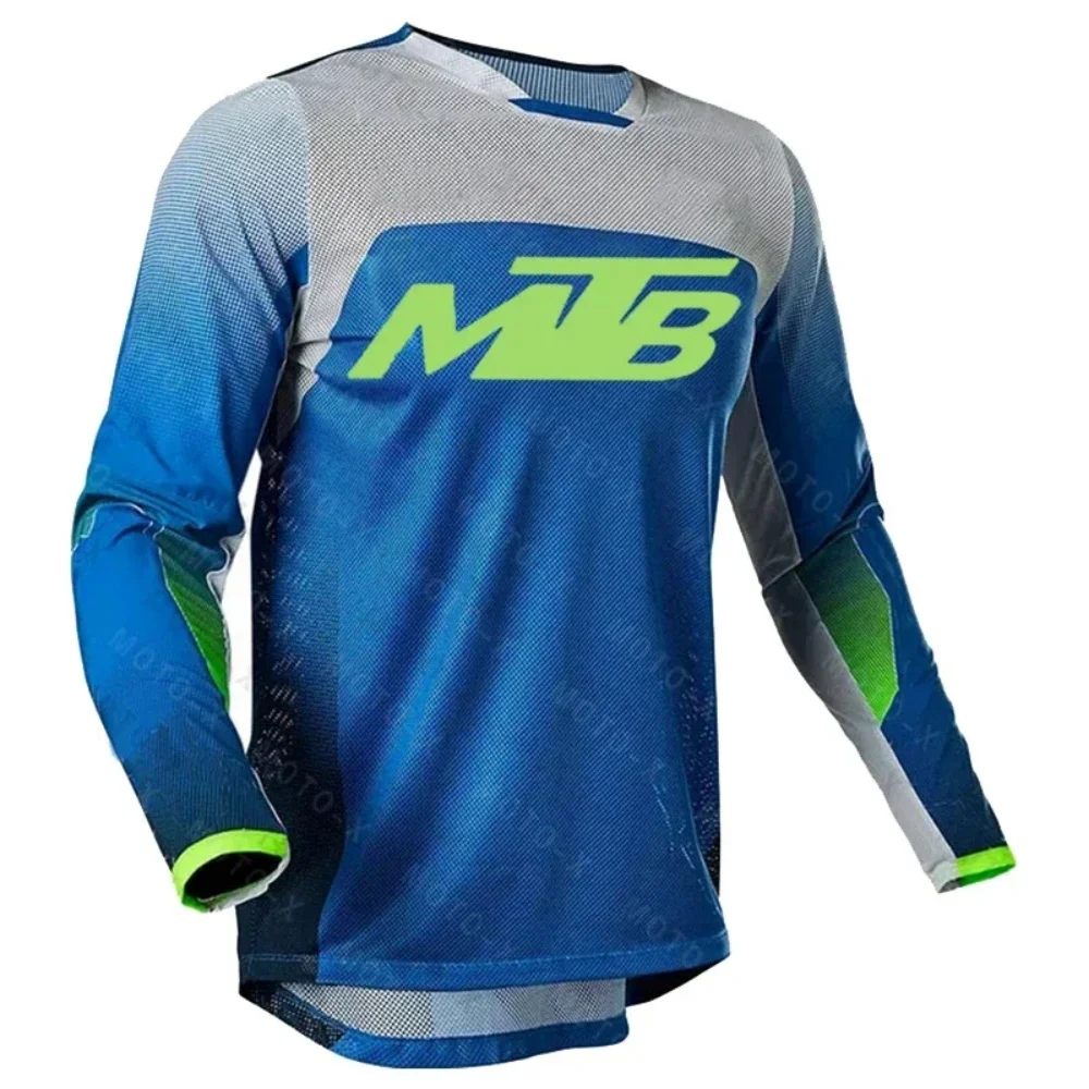 Outdoor Casual Round Neck Long-Sleeve T-Shirt with Forest Pattern Breathable Comfortable for Hiking Daily Wear view 5