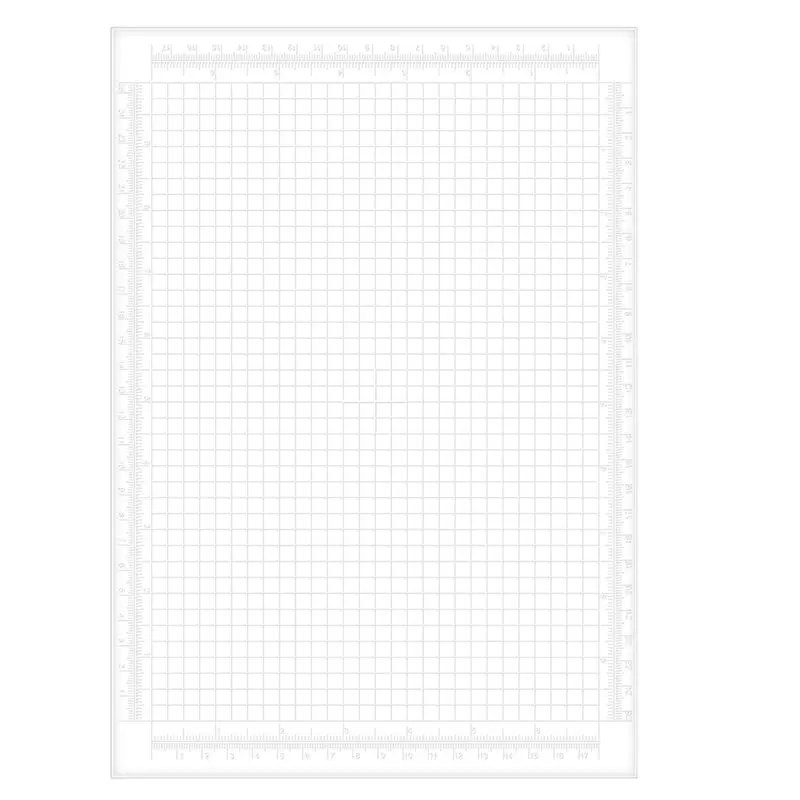 

ABKW-For Stencil Stamp For Card Making Hold Your For Cardstock, A4 Clear Photopolymer Sticky Mat, Reusable Anti-Slip Grip Mat