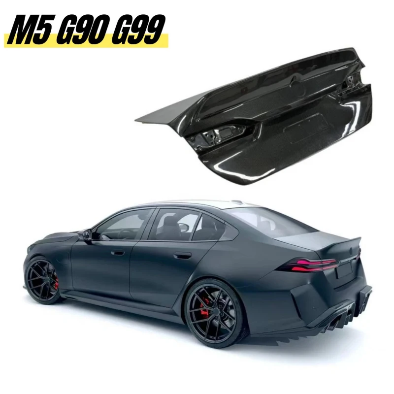 

Carbon Fiber Trunk Lid for M5 G90 G99 2024+ CSL Style Modified Trunk Cover
