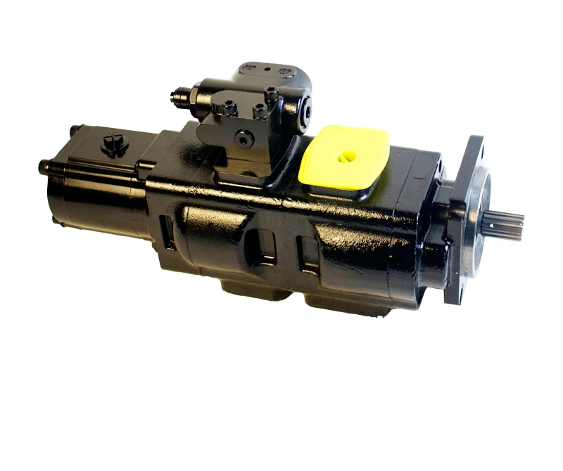 For JCB Parker LOADALL Double Hydraulic Gear Pump