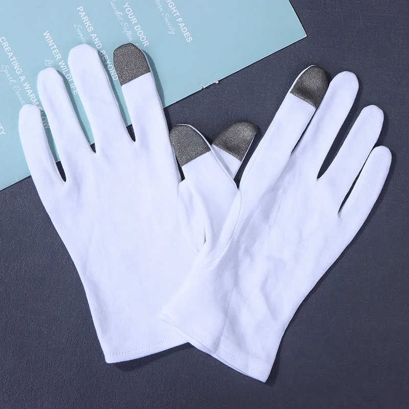 Soft Cotton Moisturizing Gloves Dry Cracked Hands Bedtime Spa Lotion Locking Exfoliating Wipe Body Lotion Glove Disposable Glove