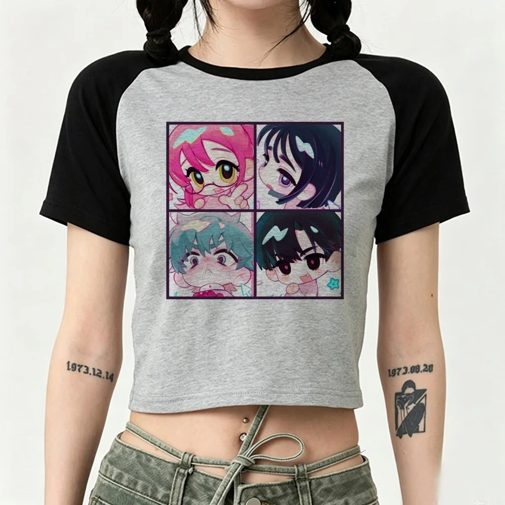 Alien Stage cropped top female grunge cute cutecore scene  harajuku tshirt gothic japanese manga funny meme