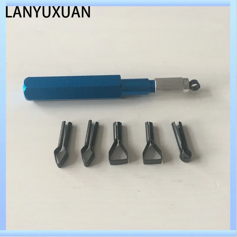 

PVC Plastic Floor Construction Tools Yin Yang Angle Groover Welding Line Leveling Cutter Knife Negative Corner Grooving Tool