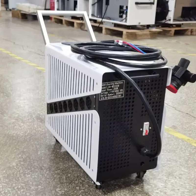 300W Pulse Cleaning Machine Rust Paint Remover for Multiple Materials Wood Aluminum Glass Acrylic UPVC Plastic PVC