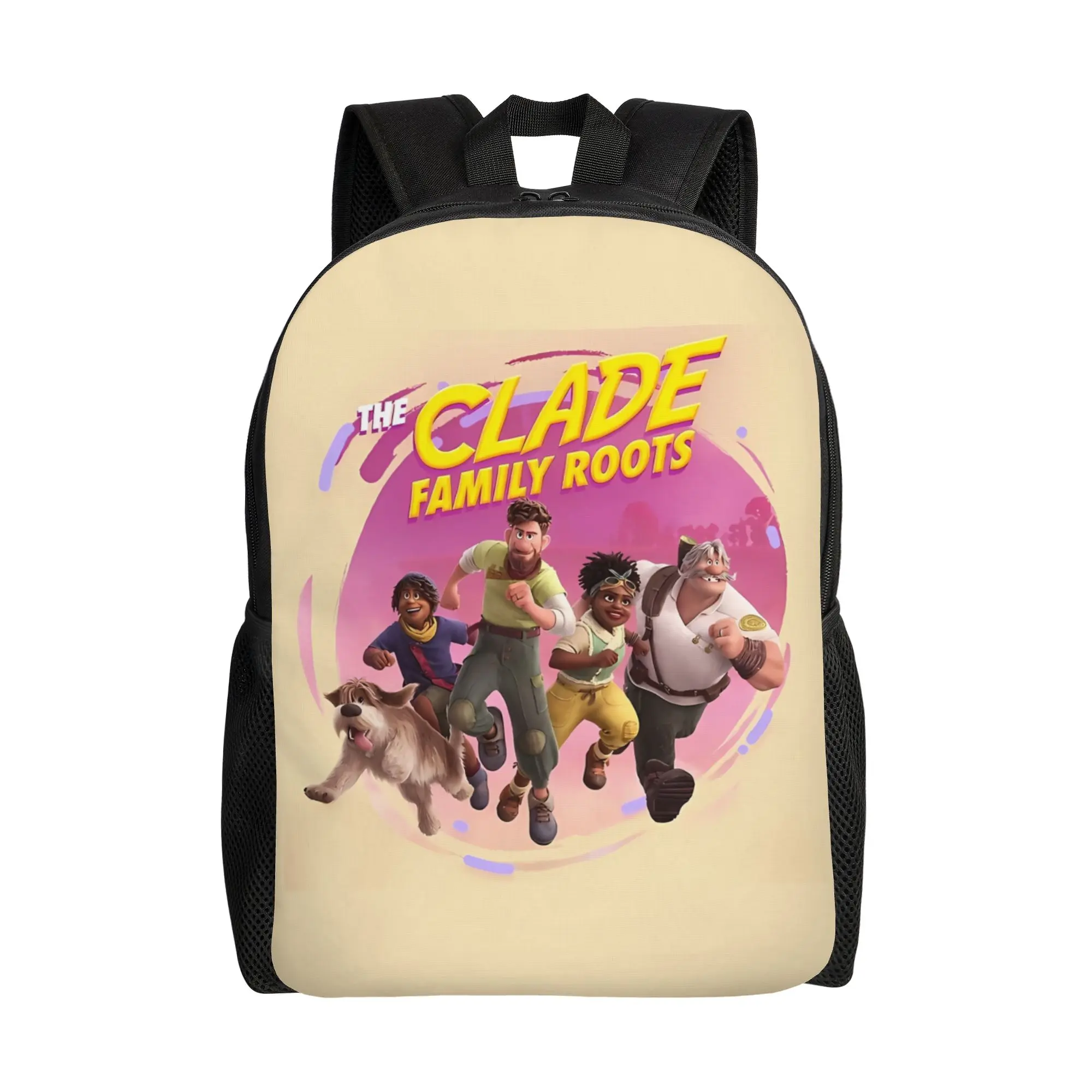 

Back to school season Family Roots Sticker Knapsack Strange World College Student Portable Backpack