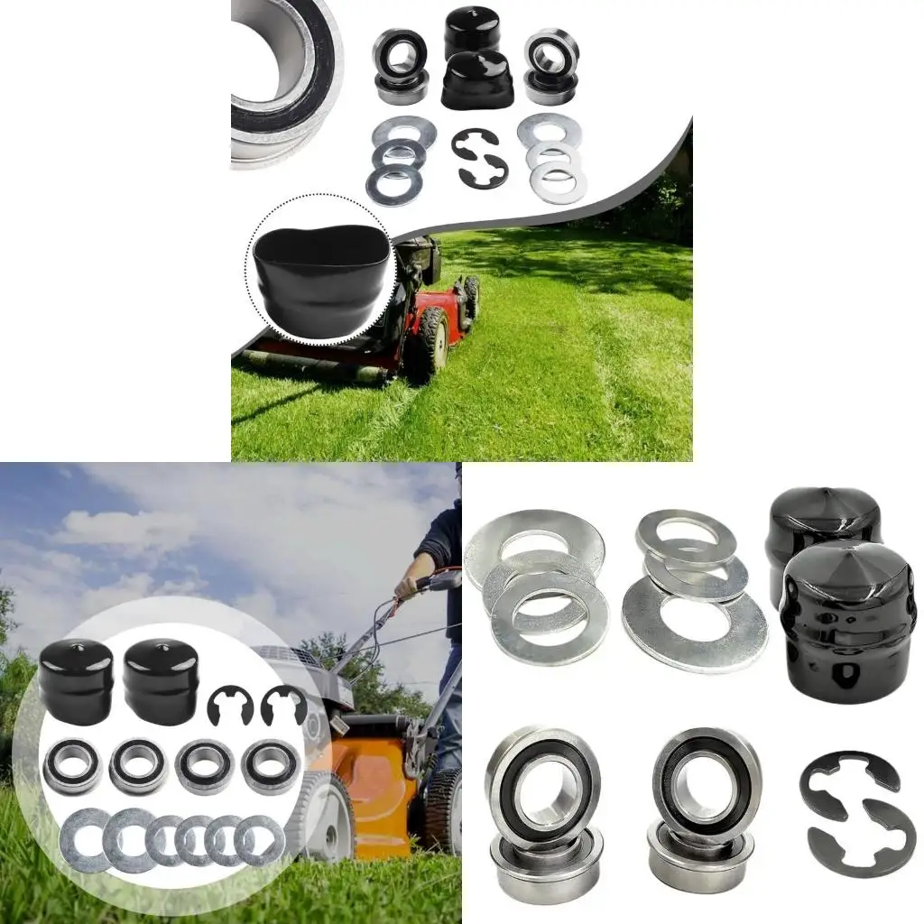 Front Wheel Bushing to Bearing Conversion for Lawn Mowers 9040H 91334 5920H
