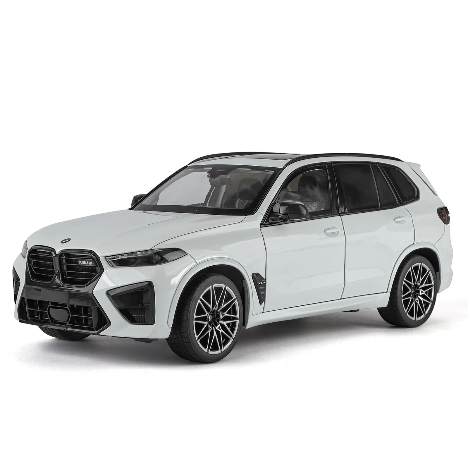 1:18 BMW X5 SUV Model SUV z wysoką dokładnością, odlewany z metalu, z dźwiękiem i światłem, napęd na sprężynę, kolekcja, zabawka dla dzieci, miniatura, wszystko w jednym.