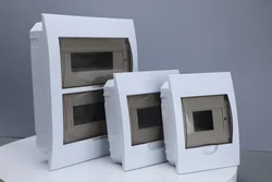 ABS Volt Power Switchboard -TSM(Flush Type) Plastic MCB Distribution Box 4-36 Way Poles Distribution Board Electrical Switch Box