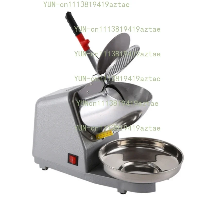220V  Double Blade Ice Breaker Snow Shaved Ice Milk Tea Shop Household High Power Mixer