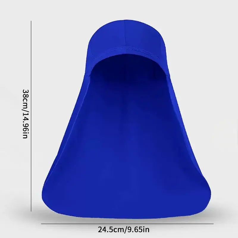 Sun UV Protection Face Mask Cooling Helmet Liner with Neck Mask for Cycling Running Outdoor Work for Women Men view 6
