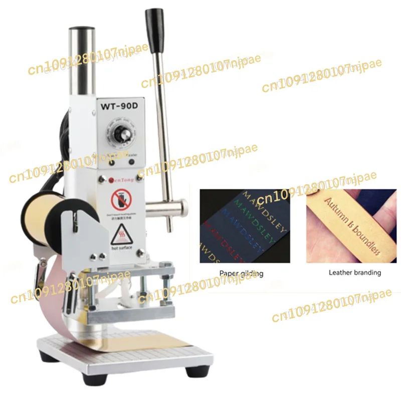 

Машина для горячего тиснения фольгой, бронзирующая машина, ручной принтер для тиснения с позиционирующим держателем слайдера для кожаной бумаги из ПВХ