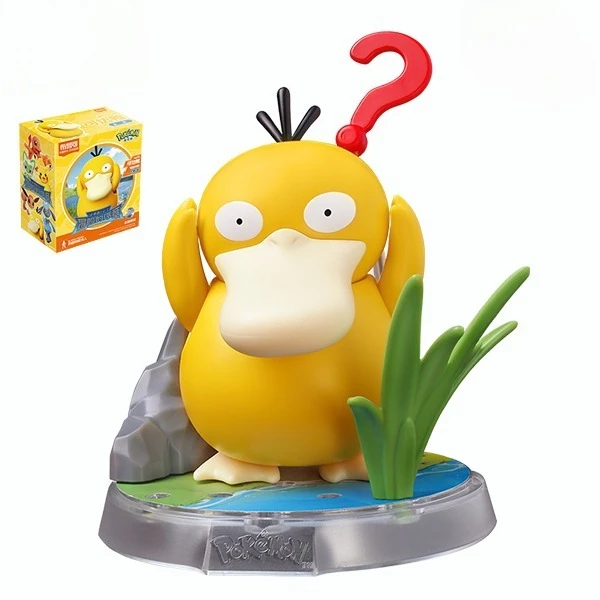 Pokemon Pikachu Eevee Sprigatito DIY Assembly Toys  Charmander Psyduck Charmander PVC Action Figure Anime Model Kids Toys Gifts