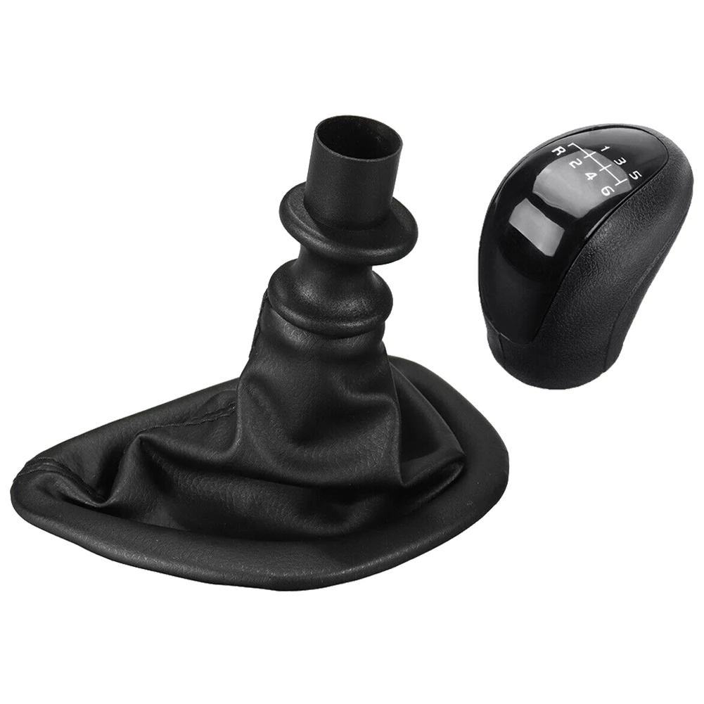 6 Speed Gear Shift Knob Gaitor Boot Cover For Mercedes-benz VITO VIANO W639 2003-2010 For Sprinter II 906 2006-2013 1set