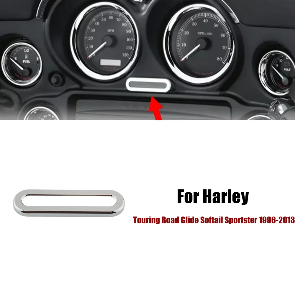 

Motorcycle Accessories Speedometer Indicator light decorative cover For Harley Touring Road Glide Softail Sportster 1996-2013