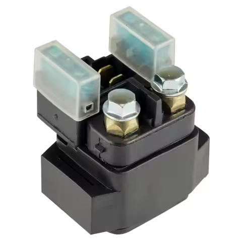 Starter Solenoid Relay Replacement for OEM :5JW-81940-02-00, 4YR-81940-02-00, 2C0-81940-00-00, 3D8-81940-00-00，5XT-81940-02-00