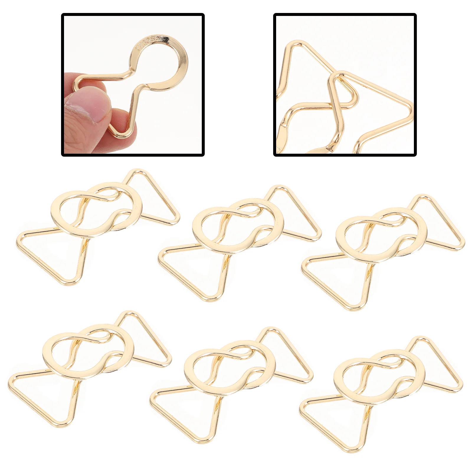 حزام الخصر أبازيم سبيكة Diy بها بنفسك فستان موصل للملابس والاكسسوارات معطف الشتاء مشبك الخياطة الحرفية أداة الحرف اليدوية #3