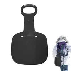 Sand Sled Foldable Mini Saucer Snow Sled With Handle For Children Soft Sand Boards For Kids Ski Grass Sand And Ice Skating Kids