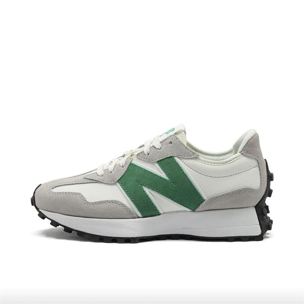 NewBalance New Arrival Vintage NB327 Shockproof Cushioning Cross Country Shoes Unisex Suede With Canvas Light WS327 Sneakers