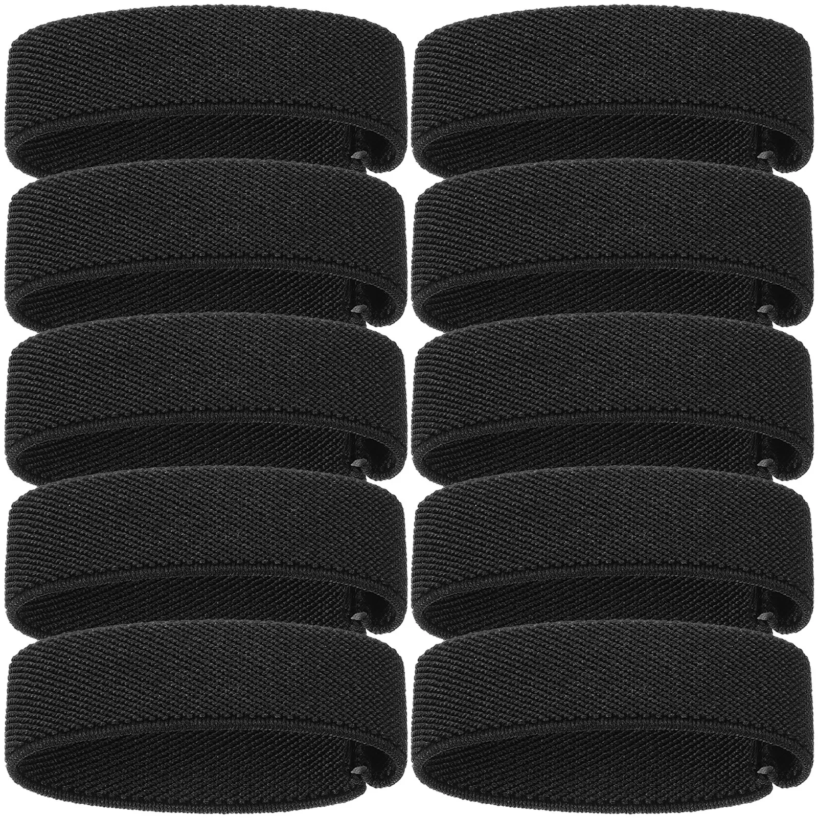 32Pcs Black Funeral Memorial Badge Band Elastic Mourning Police Badge Band for Cemetery Graveyard Funeral Ceremony Mourning
